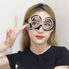 Number Crystal Frame Party Dress-up Glasses for Adults Birthday Christmas Party