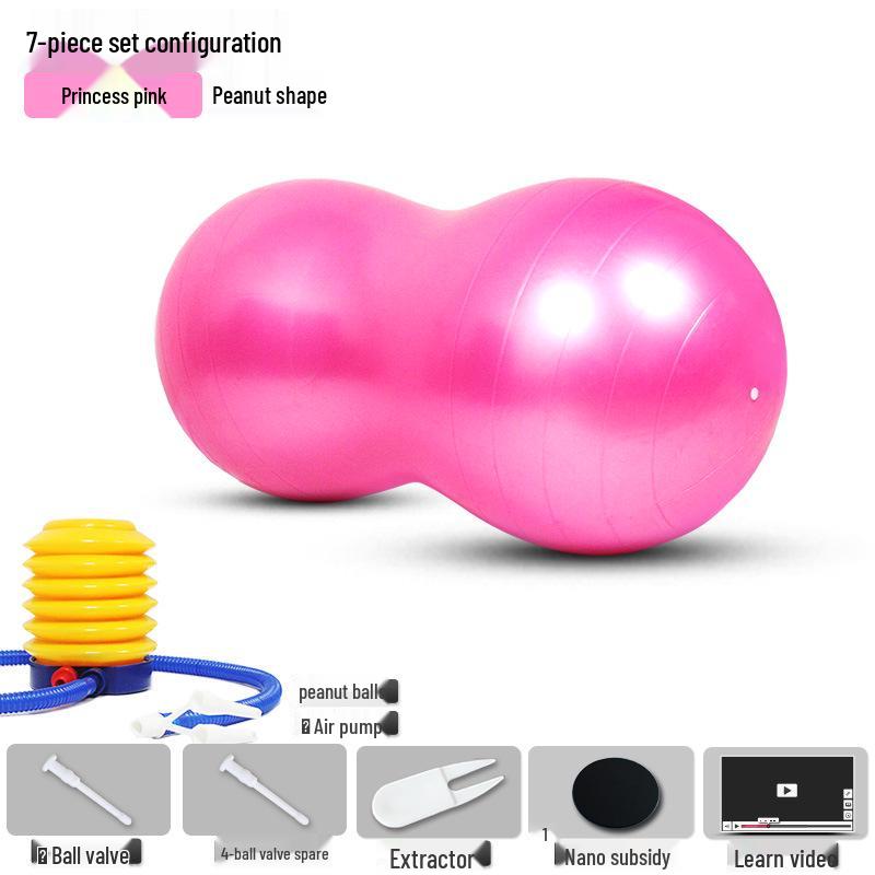 Thickened Explosion-Proof Peanut Sensory Yoga Ball for Children's Fitness and Training