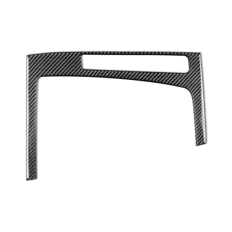 Real Carbon Fiber For  Q5L FY SQ5 2018-2024 LHD Center Console Gear Panel Outer Frame Trim Sticker Decal Replacement