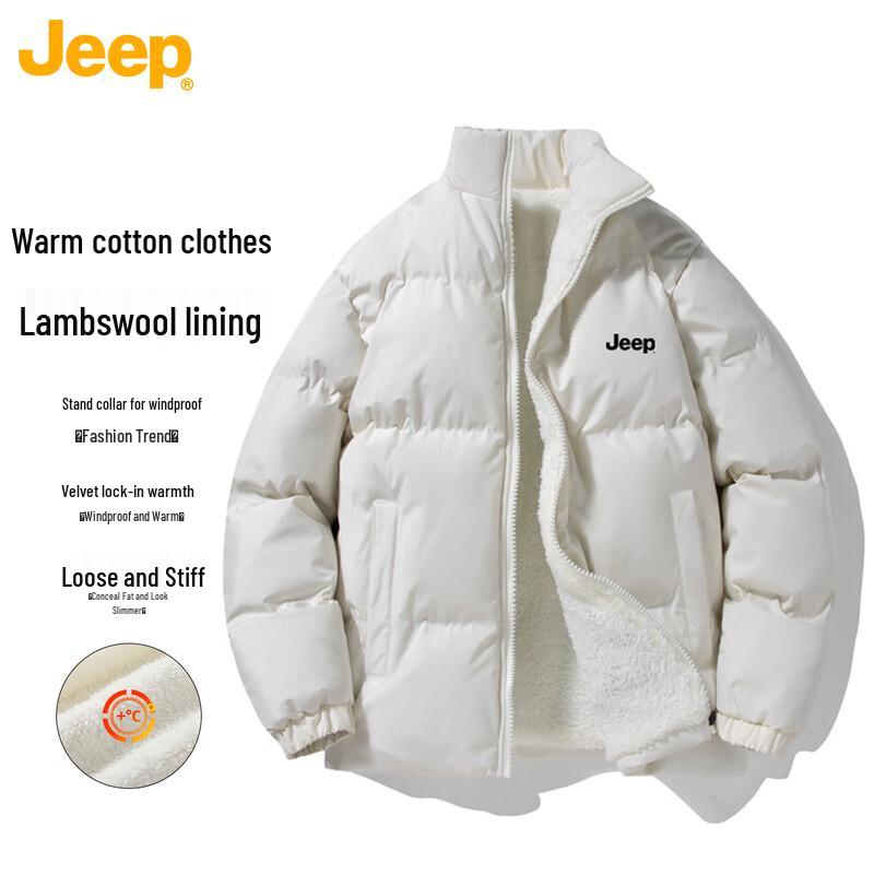 

JEEP Men s Lambswool Lined Padded Winter Jacket 2XL
