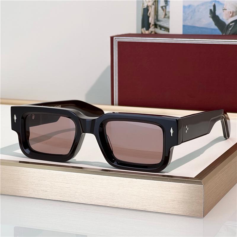 ASCARI Fashion Square Handmade Acetate Sunglasses, Trendy Sunscreen for Men & Women, Perfect for Holidays & Parties