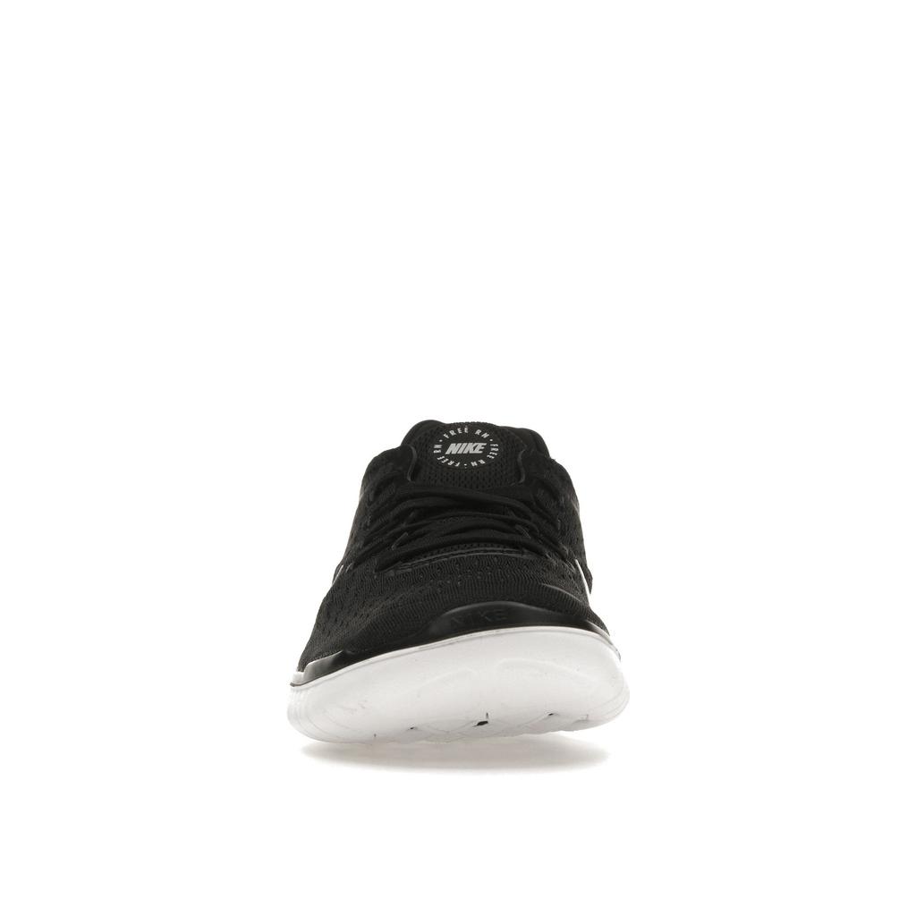 Nike Free RN 2018 Svarte Dame Sneakers Hvite 942837-001