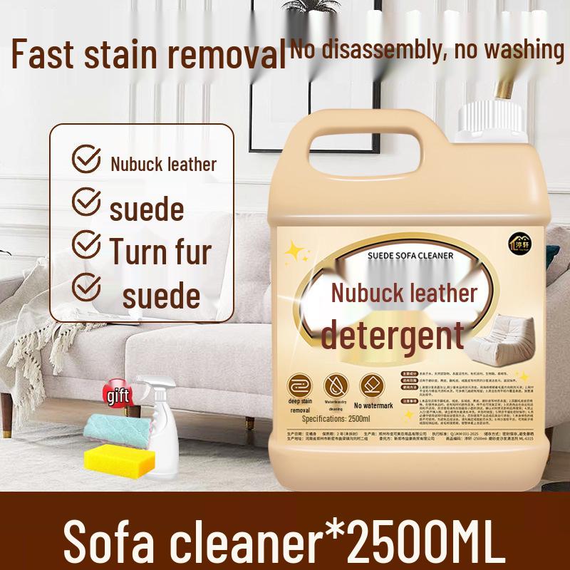 Velvet & Fabric Sofa and Chair Cleaner for Cushions & Frosted Leather