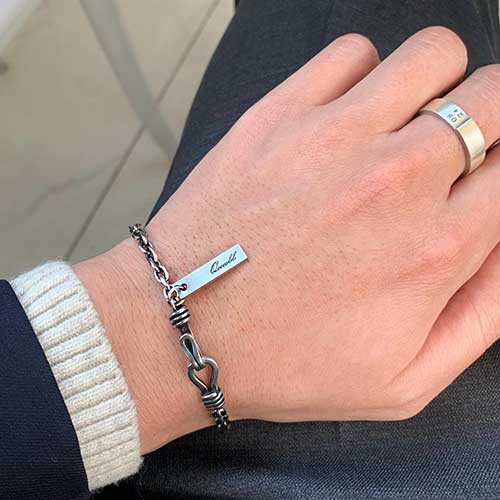 Qoocobb Vintage Link Chain Bracelet-23