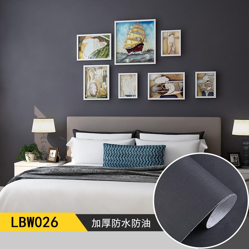 Wallpaper Self-Adhesive Furniture Renovation Stickers Solid Color Background Wall Stickers For Wall Decoration PVC Waterproof