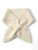 Wool Bow Tie Women Neck Warmer Small Scarf Cowl Collar Loop Soft Winter Essential Knit Accessories