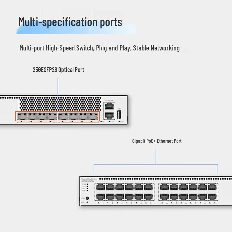 Huawei S5755-S24P8Y Enterprise Switch