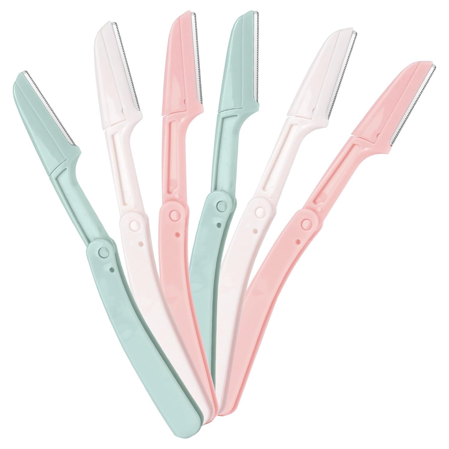 Rexez Pack of 3 Eyebrosz Razors Foldable Eyebrowz Razor Shaper, Eyebrow Razorz Knife Women, Safety Face Razorsz, Eyebrowz Razorsz Blades, Multi-Pur