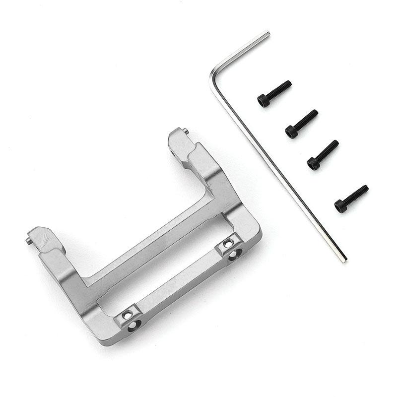 

1x Aluminum Alloy 1/24 Front Bumper Mount For SCX24 RC Car Part RC Car Accessories Replacement Parts RC Upgrade Part срібний