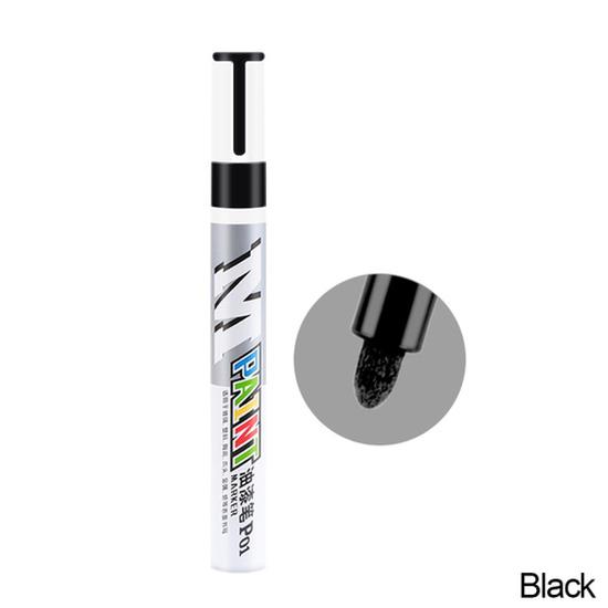 White Waterproof Cars Wheel Tire Oily Mark Pen Auto Rubber Tyre Paint Pen Cd Metal Permanent Paint Marker Graffiti Touch Up Touchup Paint2
