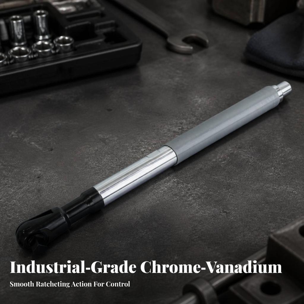 Ratchet Wrench with Extended Handle Long-Handled for DIYers