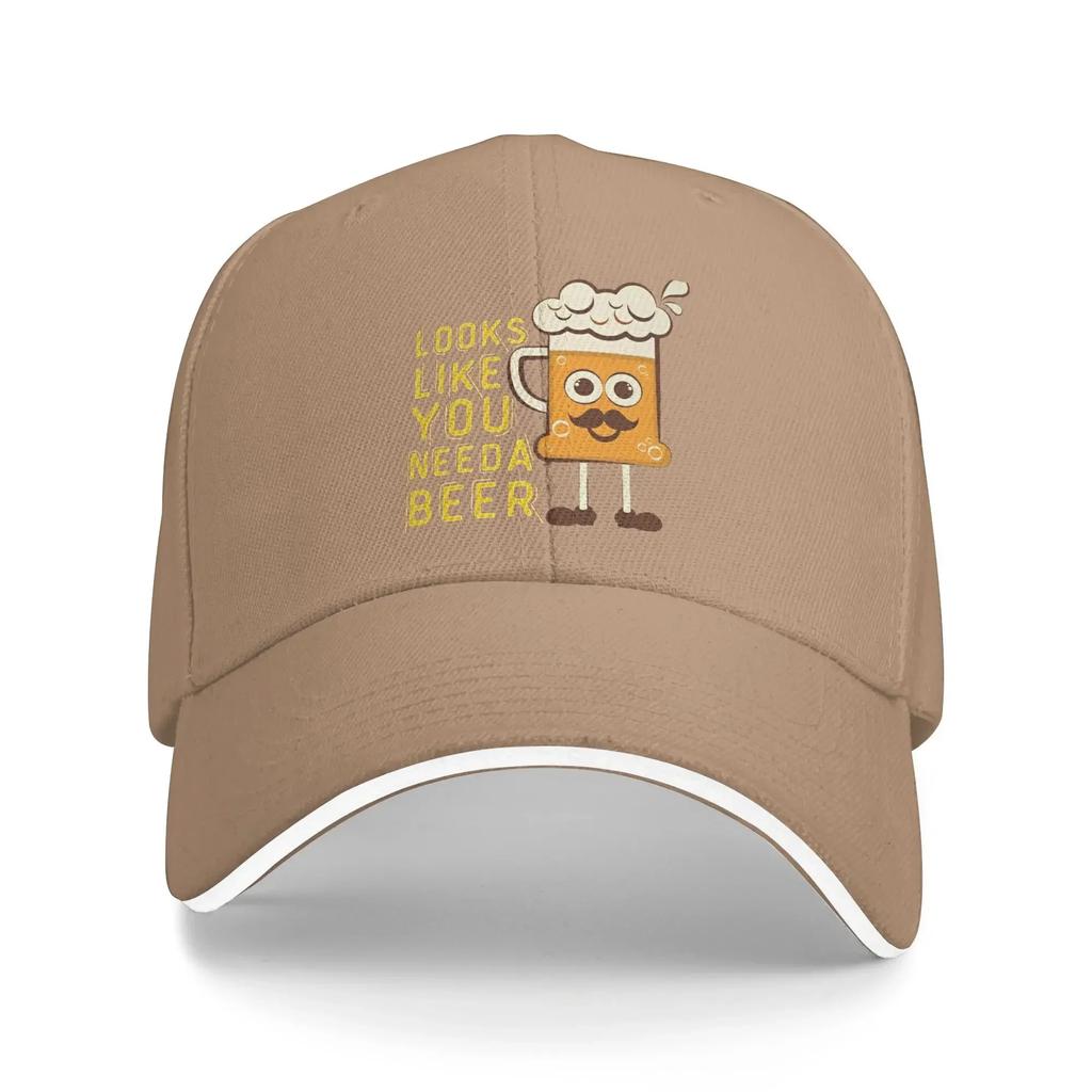International Beer Day Baseball Cap Women Men Design Trucker Hat Spring Y2k Retro Hunting Camping Wholesale Baseball Caps