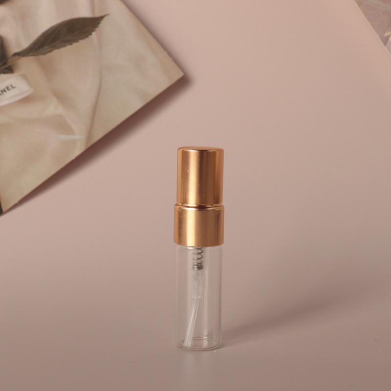 2/3/5/10ml High-End Transparent Glass Perfume Spray Bottle - Portable and Refillable