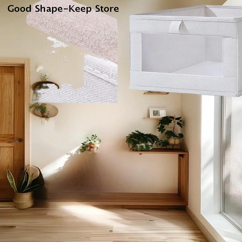Ideal Pants Organizer Storage Box, Fabric Material, Single Piece, Foldable and Suitable for Wardrobe and Home Storage