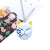 Demon Slayer Tanjiro, Sabito & Makomo Masks Keychain, Rabbit Necklace, Muzan