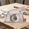 Grinder Dust Cover with Depth Adjustment Easy Install for Stone Slotting