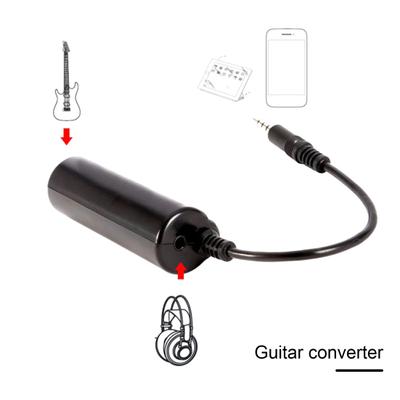 Professional Guitar Interface I-Rig Converter Replacement Guitar Audio Interface Guitar Electric Guitar Effects Adapter for iPhone for iPad