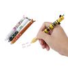 2 In 1 Erasable Gel Pen Cartoon Animals 0.5mm Blue Red Magic Ink Smooth Writing Washable Handle Office School Writing Stationery