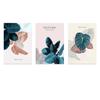 Abstract Plant Color Leaf Wall Art Canvas Painting Cuadros Posters Nordic Poster Picture Wall Pictures For Living Room Unframed