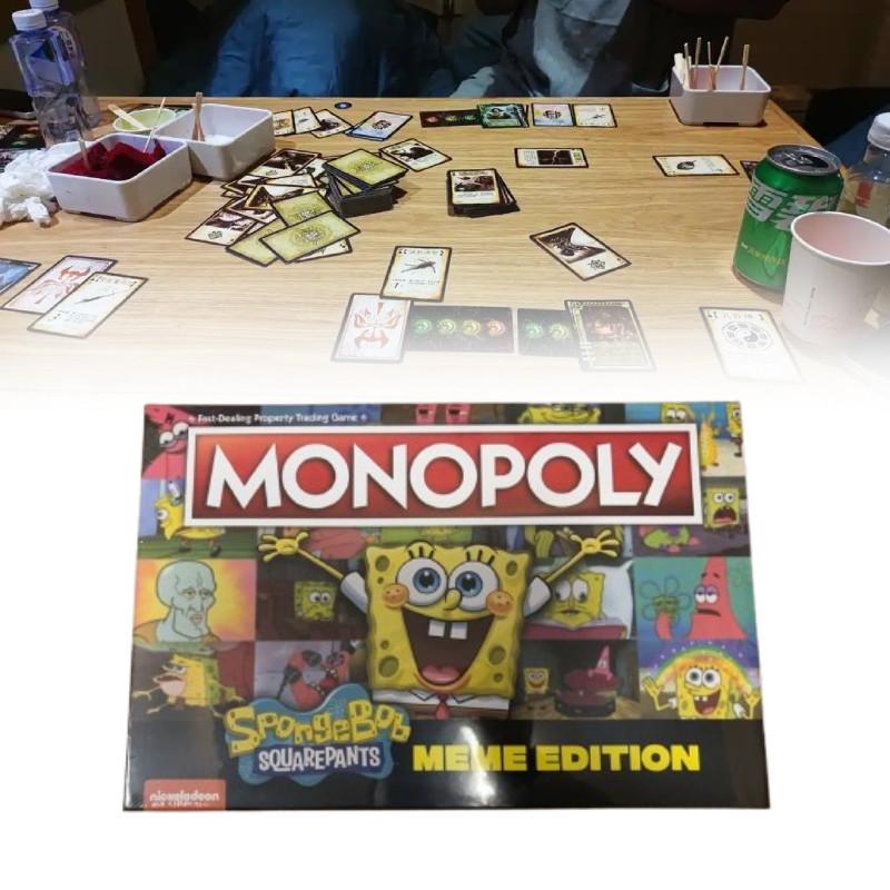 Spongebob Squarepants Family Fun Game With Plastic Material For Kids And Teens
