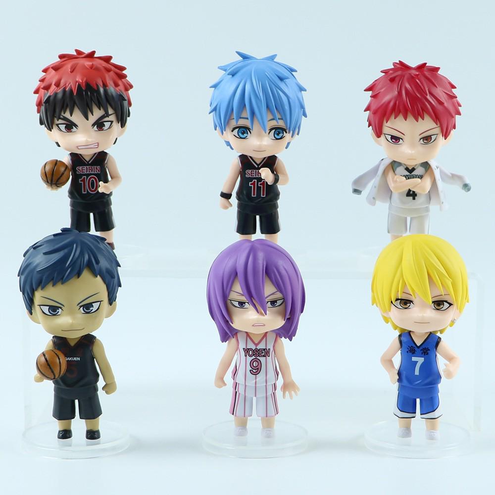 Kuroko's Basketball Office Toy: Kuroko, Kagami, Midorima, Kise, Aomine, Murasakibara, Akashi Models