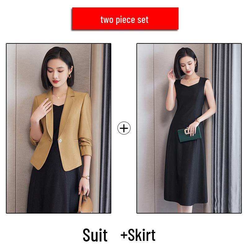 Women's White Slimming Suit Jacket – Spring/Autumn 2025: High-End, Formal, Professional Socialite Style