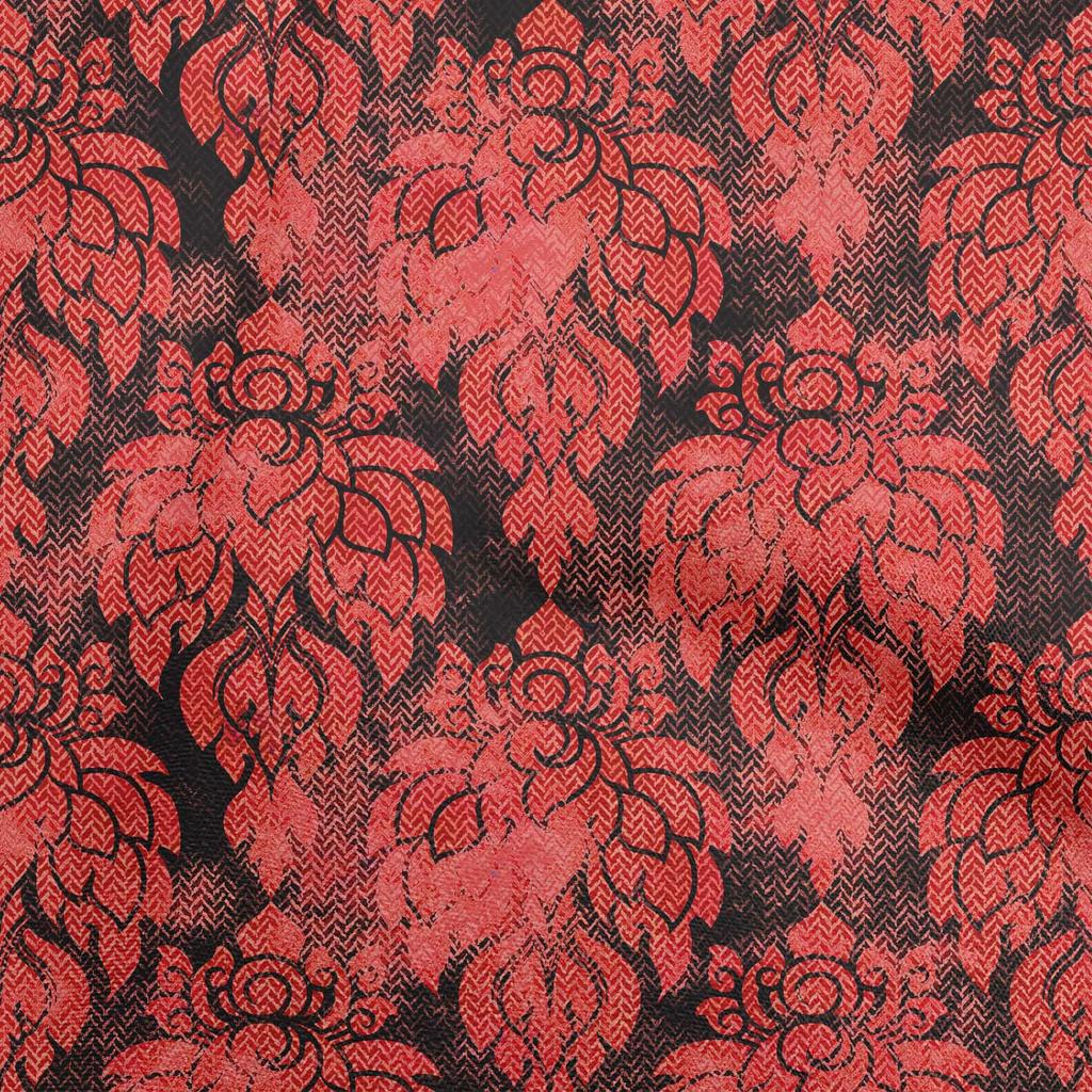 oneOone Bomull Flex Green Stoff Damask Stoff For Sying Trykt Craft Stoff By The Yard 40 tommer