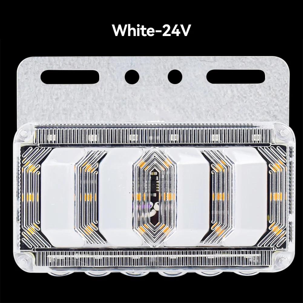 24V Super Bright Truck LED Waterproof Side Marker Indicator Lamp Clearance Light Flowing Lamp Design Quickly Installation Lights