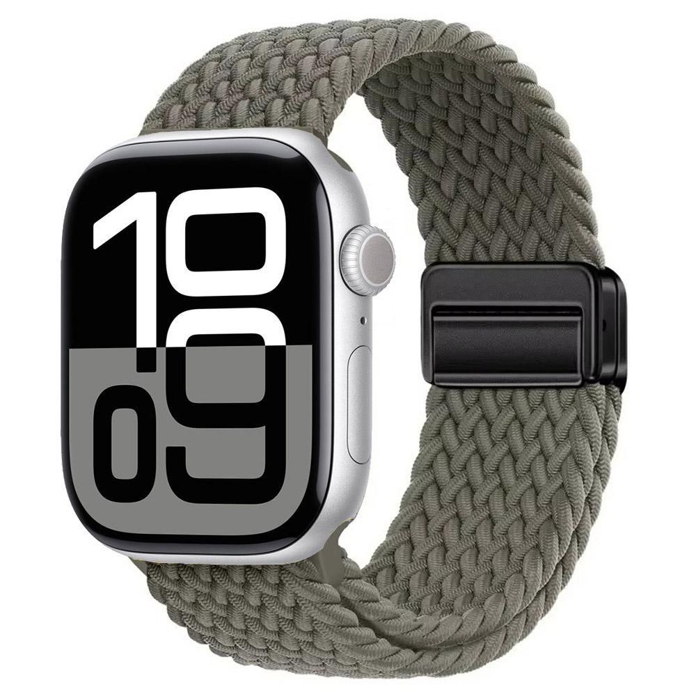 Nylon Strap for Apple Watch 10 46mm 42mm/Ultra 2 49mm 9 8 7 Breathable Watchband iwatch Series 6 5 4 SE 44mm 40mm 45mm 41mm Band