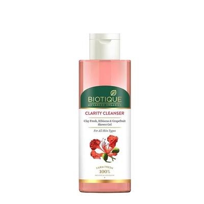 Advanced Organics Clarity Cleanser Clay Fresh, Ebegümeci ve Greyfurt Duş Jeli 200Ml