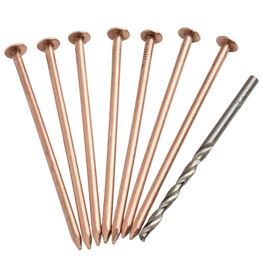 Tree Stump Remover Copper Nails 4 Inch Spikes for Efficient Root Destruction