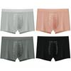 4pcs Men's Underwear Men's Boxer Shorts Middle-aged and Young Four Cornered Shorts Underwear Boxer Brief