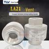 TLV LA21 Stainless Steel Threaded Exhaust Valve with Thermostatic Air Vent for Steam DN15