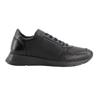 Dune London Mens Treats Plain Leather Trainers
