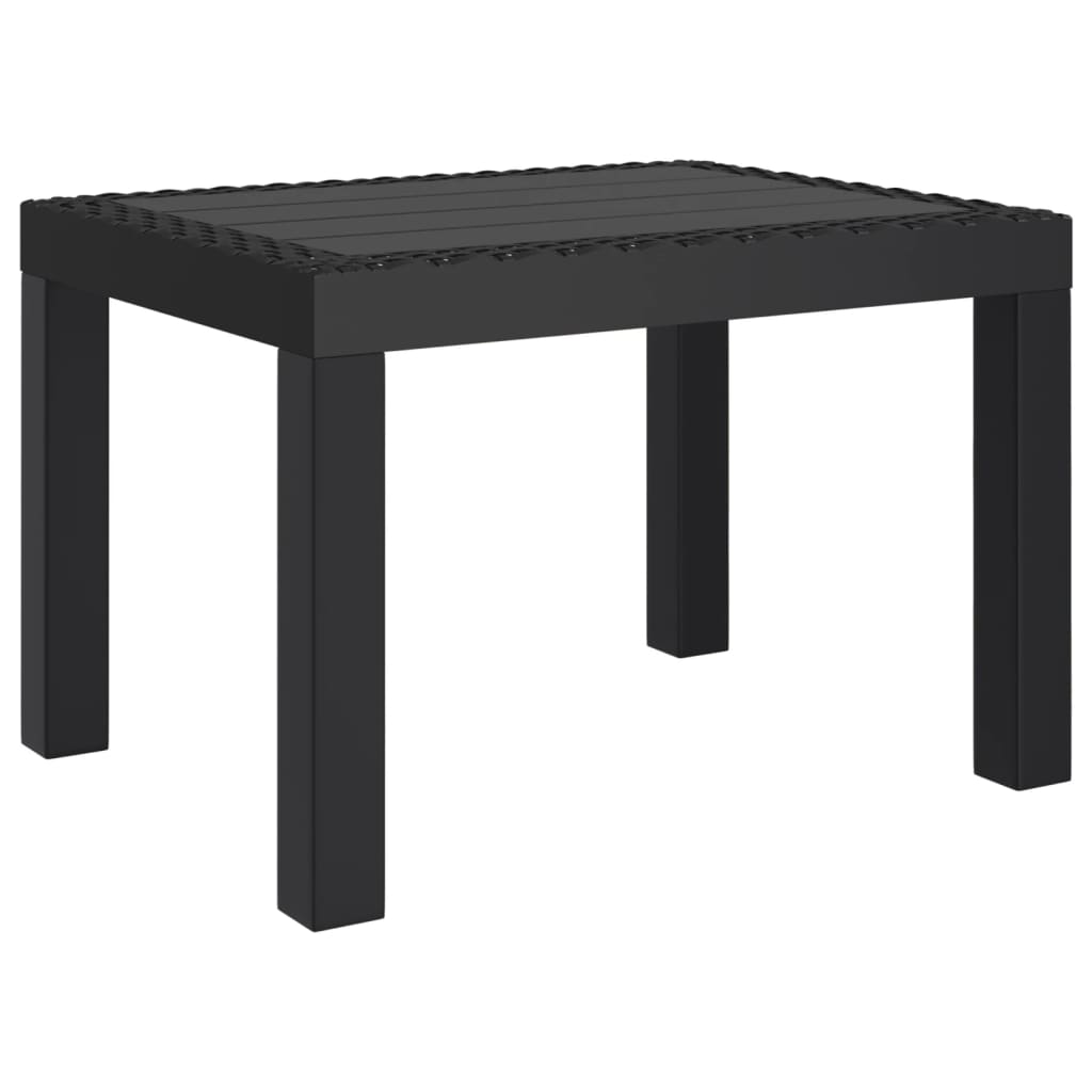 Gartentisch Anthrazitgrau 59 x 47 x 40 cm PP