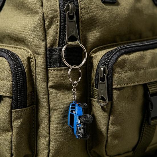 Keychain Pendant, Pickup Truck Shape Portable Keychain, Multiple Colors Great Gift for Off-Road Enthusiasts