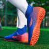Unisex High Top Elastic Sock Mouth Soccer Shoes Outdoor  Nail Sports Soccer Boots Large Size Youth Sports Kids Soccer Boots