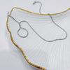 Silver Chain Without Stones, Product Weight 5.71 G (2173090)