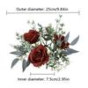 25cm Scene Setting Party Candle Decoration Table Decorations Home Decor Elegant Mini Wreath Noble Multi-Color