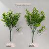 Eucalyptus Artificial Plants for Decoration - Small Grass Wall Décor, Bonsai, and Flower Arrangement Gardening