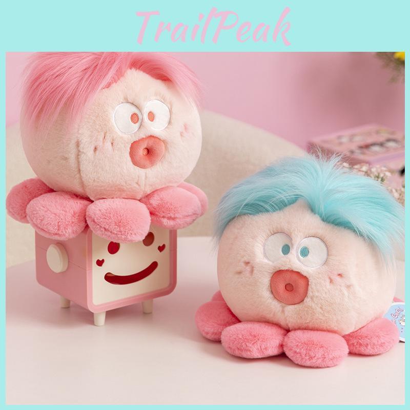 Cute Plush Octopus Doll Adorable Soft Toy With Colorful Design And Comfortable Filling