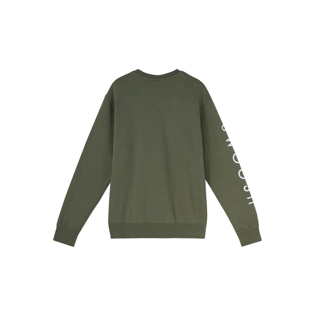 Nike French Terry Embroidered Crewneck Sweatshirt Unisex Tops Swamp-Twilight-Yellow DJ0466-380