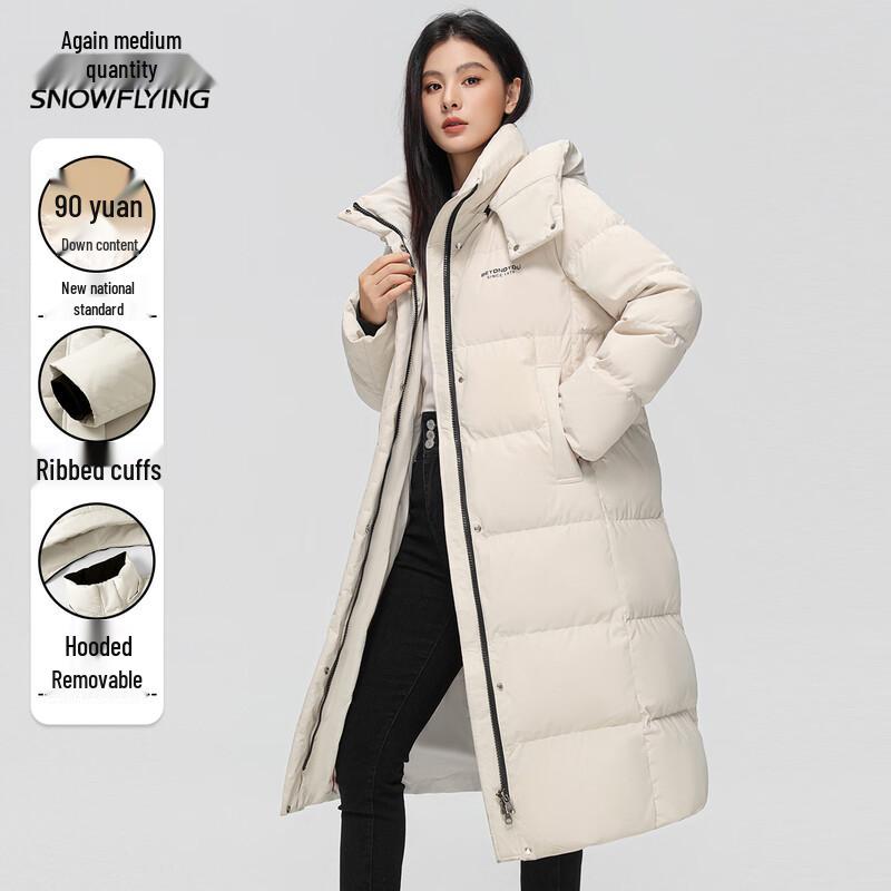XueZhongFei Women s Long Winter Down Coat XL