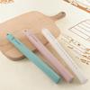 Non-Stick Pastry Cookie Dough Roller Silicone Rolling Pin with Stainless Steel Core Multi-functional Kitchen Cooking Baking Tool