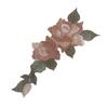 New Small Flower Hand Sewing Accessories Clothes Decorative Patch Cloth Sticker Latin Diy No Adhesive Dance Dress Dance Water-Soluble Embroidery