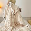 Luxurious Golden Turtle Velvet Blanket - Double-Sided, Thick, Multifunctional Fleece for Bedroom Warmth