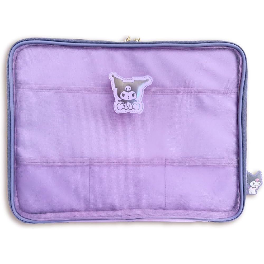 

Allone Sanrio Characters Kurumi Tablet/PC Case 13 Inch Purple Soft Material with Storage Pocket 24.5x2.2x33.3cm
