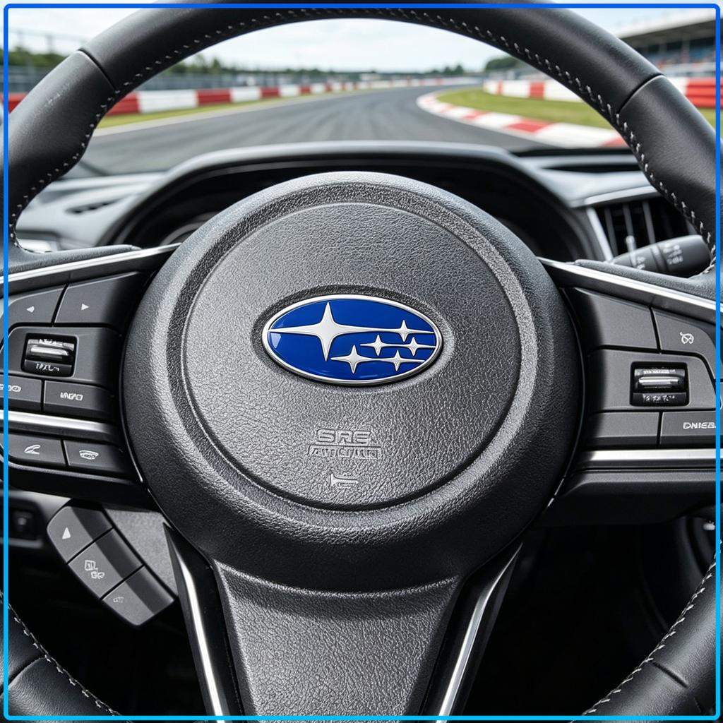 1 db Autó Kormánykerék Dekoráció Matrica Jelvény Autó Stílus For Subaru Forester XV Outback Ascent Legacy Impreza WRX STI BRZ WRC