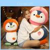 Süßes Frucht-Pinguin-Stofftier Tier Zoo Paar Pinguinpuppe Baby Schlafberuhigendes Stofftier 25cm 40cm 70cm 90cm