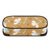 Pen Case Spacious Storage 300D Polyester Secure Zipper Closure with Mesh Pocket Removable Divider and Pen Slots for Everyday Study